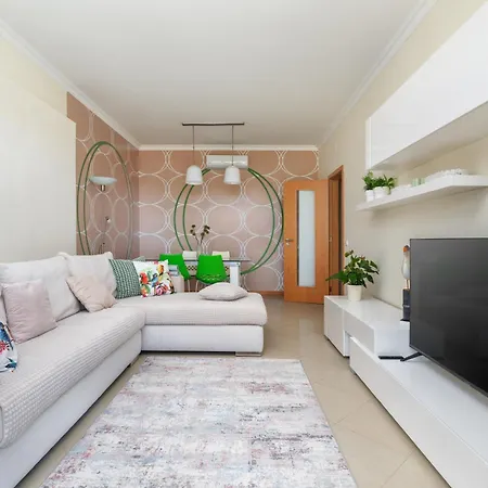 公寓 Homes Ocean View With Comfortable Terrace, 2 Swimming Pools & Tennis Court 阿尔布费拉