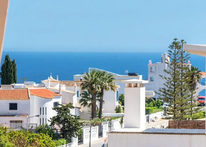 Apartmán Homes Ocean View With Comfortable Terrace, 2 Swimming Pools & Tennis Court Albufeira