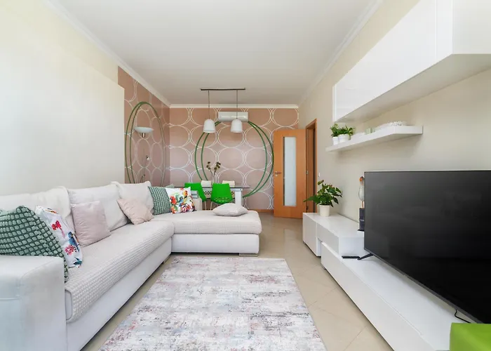 아파트 Homes Ocean View With Comfortable Terrace, 2 Swimming Pools & Tennis Court 알부페이라