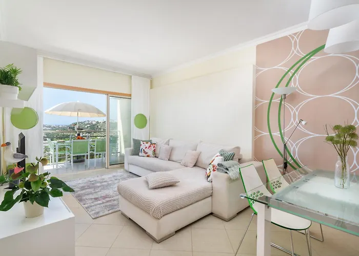 Apartmán Homes Ocean View With Comfortable Terrace, 2 Swimming Pools & Tennis Court Albufeira