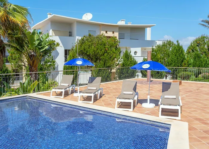 Homes Ocean View With Comfortable Terrace, 2 Swimming Pools & Tennis Court Albufeira